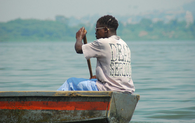 Lake victoria kampala uganda